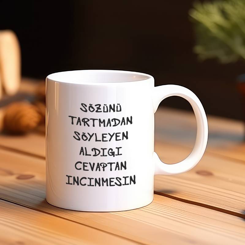 Söz Hediyelik Kupa (Sözünü Tar...